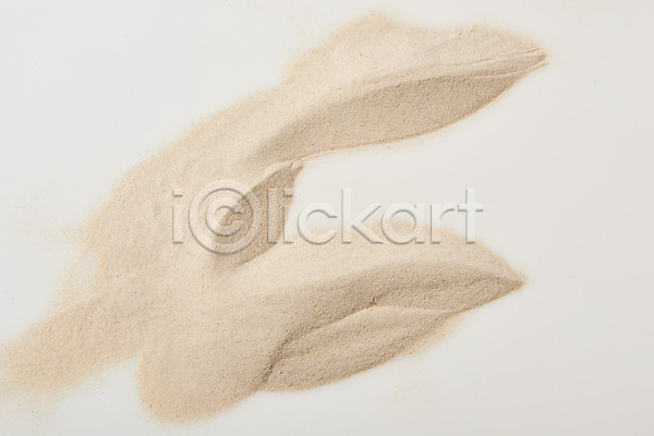 사람없음 JPG 포토 하이앵글 갈색 모래 백그라운드 스튜디오촬영 실내 재질 질감 플랫레이 흙 흰배경 흰색