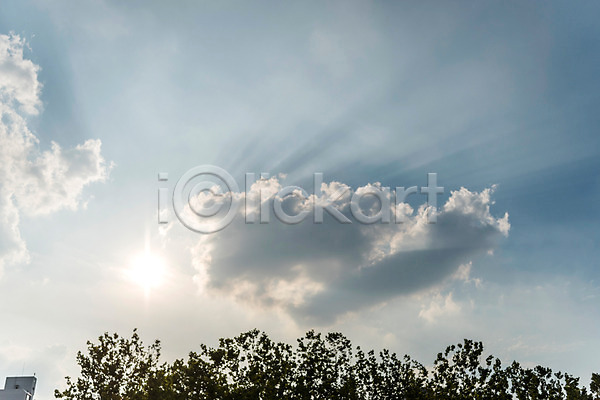 휴식 사람없음 JPG 포토 구름(자연) 나무 야외 여름(계절) 여름풍경 자연 주간 풍경(경치) 하늘 햇빛 힐링