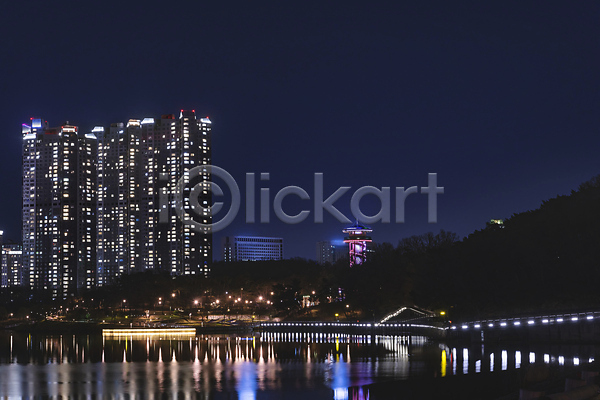 사람없음 JPG 포토 가로등 건축물 공원 광교호수공원 도시 반사 빛 야간 야경 야외 조명 풍경(경치)