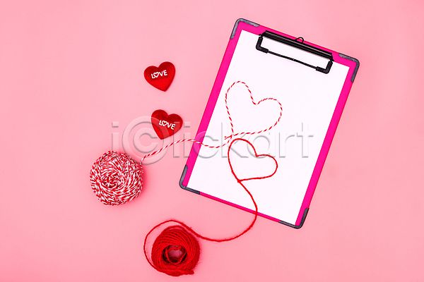 행복 사람없음 JPG 포토 해외이미지 리본 발렌타인데이 분홍색배경 장식 하트 해외202007