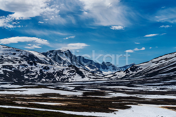 사람없음 JPG 포토 해외이미지 계곡 공원 구름(자연) 국립공원 노르웨이 물 바위 북쪽 산 스칸디나비아 야외 얼음 여름(계절) 여행 유럽 자연 장면 전국 절정 초록색 파노라마 파란색 풍경(경치) 하늘 하이킹 해외202008 호수