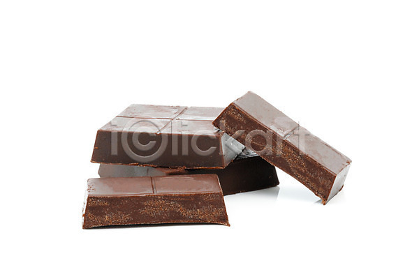 달콤 사람없음 JPG 포토 해외이미지 쌓기 조각 초콜릿 해외202008 흰배경