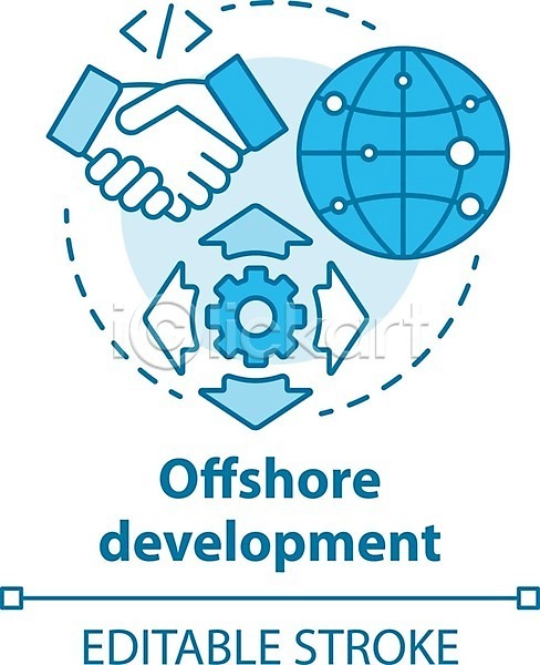 사람없음 EPS 아이콘 해외이미지 개발 글로벌 비즈니스 해양산업 해외202008