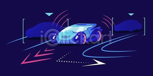 도움 미래 스마트 혁명 EPS 일러스트 해외이미지 구성 그래픽 네비게이션 도로 도시 디자인 레이더 만화 방향 백그라운드 센서 스타일 시스템 심플 운전 인공 인터페이스 자동 자동차 전자 정보 제어 지능 컨셉 파란색 파일럿 플랫 해외202008 해외일러스트 회전