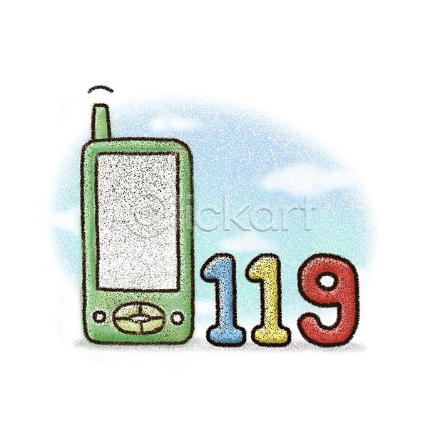 사람없음 PSD 아이콘 119 구름(자연) 긴급구조 숫자 의학 초크 치료 통신기기 페인터 핸드폰