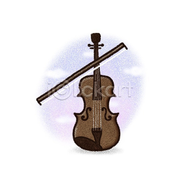 사람없음 PSD 아이콘 구름(자연) 바이올린 악기 음악 초크 페인터 현악기 활