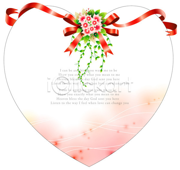 사람없음 EPS 카드템플릿 템플릿 결혼 꽃 꽃백그라운드 리본 백그라운드 선 식물 잎 장식 줄기 청첩장 카드(감사) 틀 패턴 프레임 하트 하트프레임