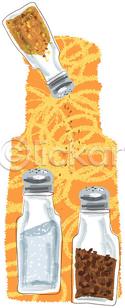 사람없음 EPS 생활아이콘 아이콘 백그라운드 세로 양념 양념통 음식 조미료 주방 주방용품