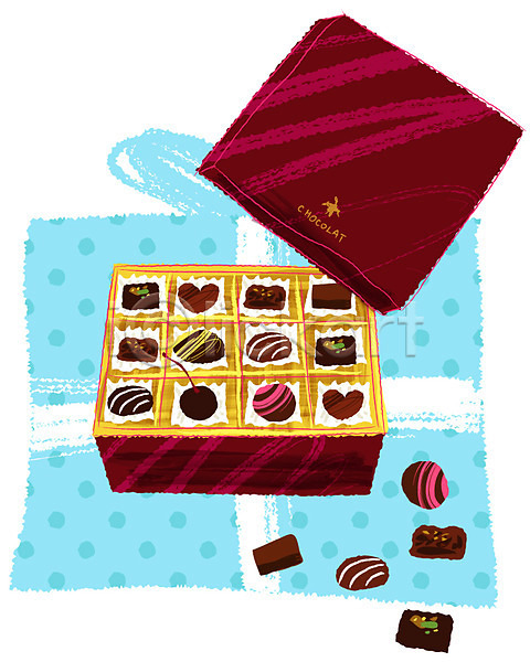사람없음 EPS 생활아이콘 소품아이콘 아이콘 디저트 물방울무늬 백그라운드 생활용품 선물 선물상자 세로 오브젝트 음식 초콜릿