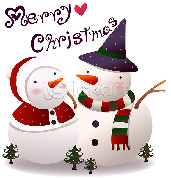 사람없음 EPS 일러스트 겨울 계절 기념일 나무 나뭇가지 눈사람 종교 크리스마스 크리스마스카드 하트