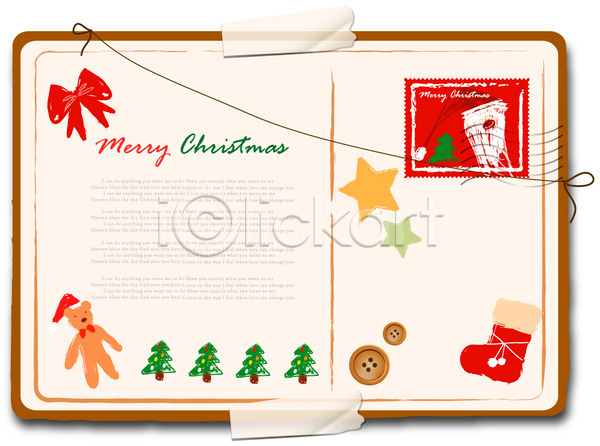 사람없음 EPS 카드템플릿 템플릿 겨울 계절 곰인형 기념일 끈 단추(바느질) 리본 별 양말 엽서 오브젝트 우표 인형 장식 카드(감사) 크리스마스 크리스마스용품 크리스마스카드 크리스마스트리 테이프 틀 프레임