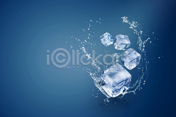 시원함 차가움 사람없음 JPG 포토 해외이미지 물 스플래쉬 얼음 투명 튀는물 파란색 해외202008