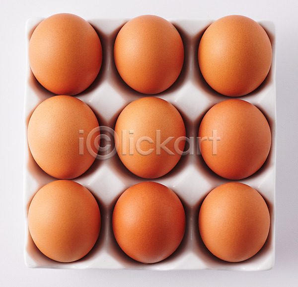 신선 사람없음 JPG 근접촬영 포토 하이앵글 계란 계란판 단백질 스튜디오촬영 식재료 실내 여러개 유기농 흰배경