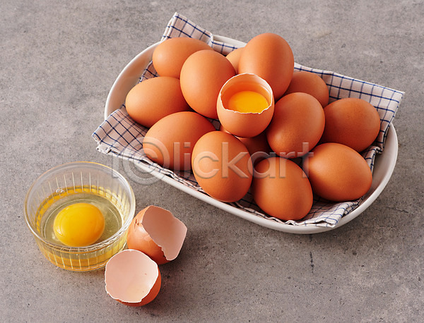 신선 사람없음 JPG 포토 계란 계란껍데기 노른자 단백질 스튜디오촬영 식재료 실내 여러개 유기농 접시 회색배경