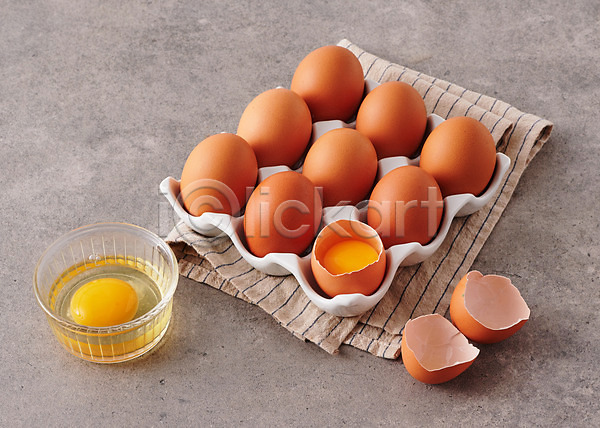 신선 사람없음 JPG 포토 계란 계란껍데기 계란판 노른자 단백질 스튜디오촬영 식재료 실내 여러개 유기농 회색배경