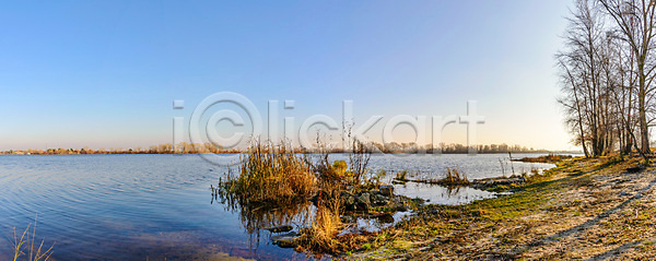 추위 침묵 사람없음 JPG 포토 해외이미지 갈대 강 겨울 계절 나무 내추럴 맑음 모래 물 반사 버드나무 식물 우크라이나 유럽 자연 저녁 태양 파노라마 파도 파란색 풍경 하늘 해외202009 해외포토 햇빛 호수