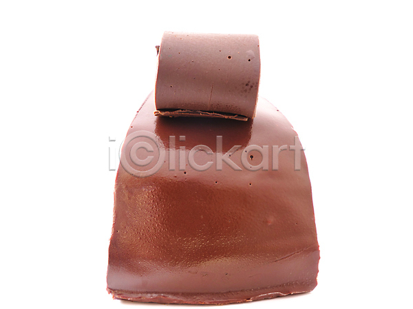 달콤 사람없음 JPG 포토 해외이미지 조각 초코케이크 초콜릿 해외202009 흰배경