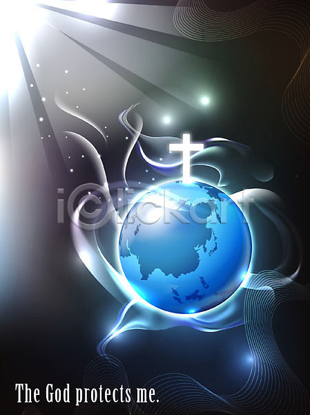 사람없음 EPS 일러스트 기독교 기하학 무늬 백그라운드 빛 십자가 우주 종교 지구