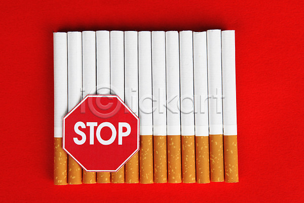 사람없음 JPG 포토 하이앵글 건강 건강관리 경고 금연 담배 스튜디오촬영 실내 알림 정지 캠페인