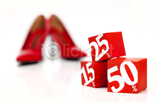 사람없음 JPG 아웃포커스 포토 구두 기호 누끼 빨간색 상자 세일 쇼핑 숫자 스튜디오촬영 신발 종이상자 판매 퍼센트
