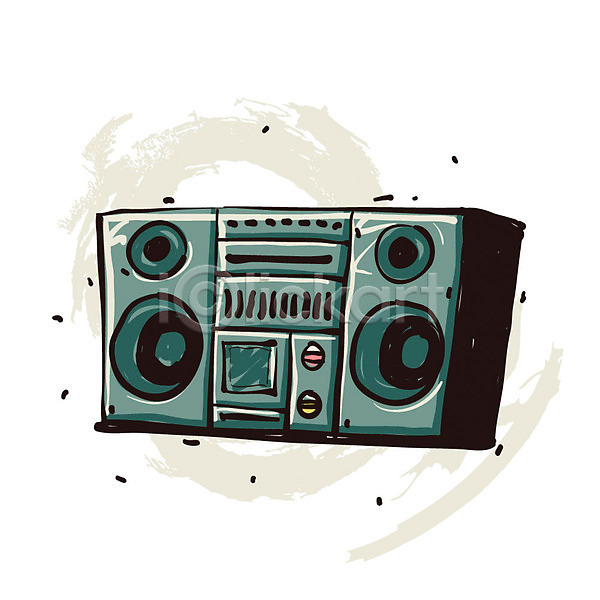 사람없음 EPS 아이콘 엔틱아이콘 가전제품 스피커 오디오 오브젝트 음향기기 전축