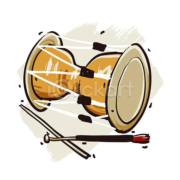 사람없음 EPS 아이콘 엔틱아이콘 국악기 민속악기 사물놀이 악기 오브젝트 음악 장구 장구채 전통놀이 타악기