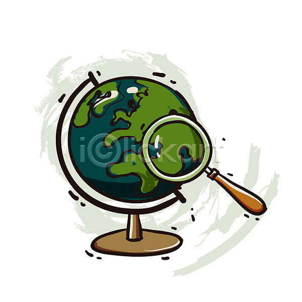 사람없음 EPS 아이콘 엔틱아이콘 검사(조사) 검색 과학 관찰 교육 돋보기 사무용품 오브젝트 지구 지구본 확대