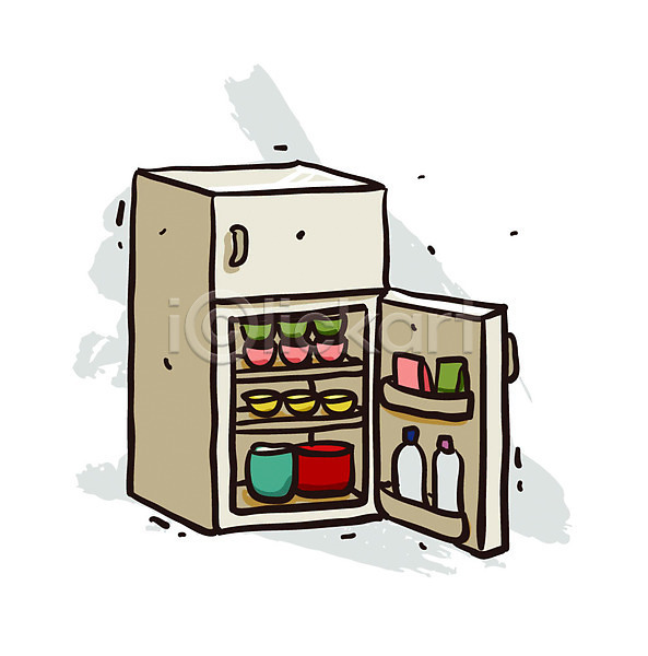사람없음 EPS 아이콘 엔틱아이콘 가전제품 냉장고 오브젝트 전자제품 주방용품