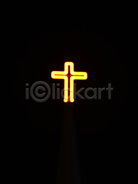 사람없음 JPG 포토 교회 기독교 기독교용품 네온 발광 백그라운드 빛 실내 십자가 야간 야외 오브젝트 종교 종교용품