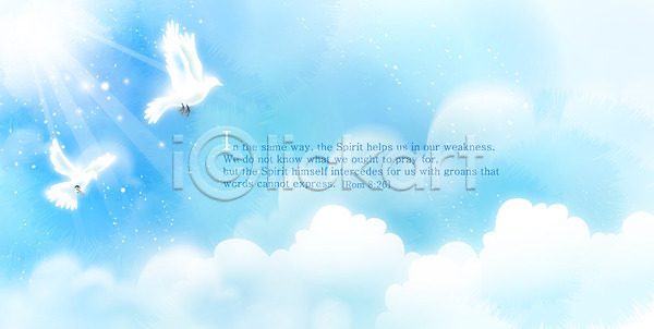 감성 사람없음 EPS 일러스트 구름(자연) 기독교 내추럴 동물 백그라운드 비둘기 빛 성경 성령 자연 자연적 조류 종교 태양 하늘 하늘색 해 햇빛