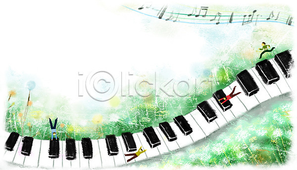 상상 사람 여러명 PSD 일러스트 건반 건반악기 꽃 문화 문화예술 백그라운드 식물 악기 예술 음악 음표 축제 판타지 페인터 풀(식물) 피아노(악기)