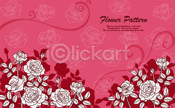 사람없음 EPS 실루엣 일러스트 계절 꽃 꽃무늬 꽃백그라운드 꽃잎 무늬 백그라운드 사계절 식물 여름(계절) 자연 장미 패턴 플라워패턴