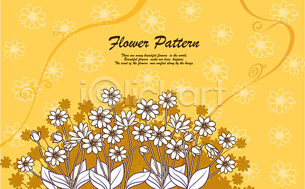 사람없음 EPS 실루엣 일러스트 겨울 겨울배경 계절 꽃 꽃무늬 꽃백그라운드 꽃잎 노란색 노루귀 무늬 백그라운드 사계절 식물 자연 컬러 패턴 플라워패턴