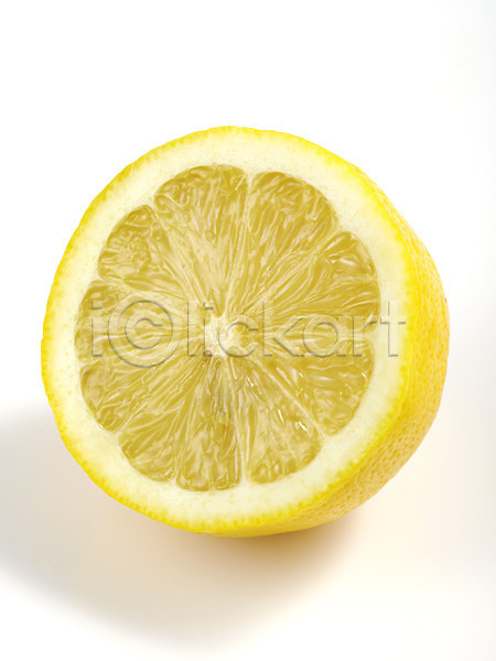 사람없음 JPG 포토 과일 농작물 누끼 단면 레몬 백그라운드 스튜디오촬영 식물 실내 열매 음식