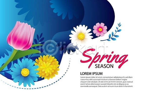 사람없음 EPS 일러스트 해외이미지 계절 꽃 꽃무늬 백그라운드 봄 세일 이벤트 잎 해외202009