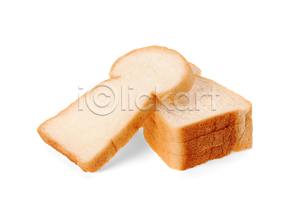 사람없음 JPG 포토 해외이미지 맛있는 슬라이스 식빵 실내 해외202009 흰배경