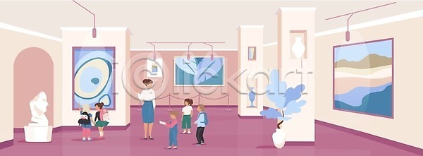 복잡 사람 어린이 EPS 일러스트 해외이미지 가이드 교사 교육 그래픽 그룹 그림 내부 디자인 만화 명품 문화 미술 미술관 박물관 배너 백그라운드 설명 설치 수업 스타일 실내 심플 여행 이벤트 인포그래픽 일러캐릭터 일반 장면 전시회 질감 캐릭터 포스터 플랫 학교 학생 학습 해외202009 해외일러스트
