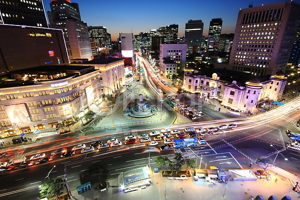 사람없음 JPG 건물 도로 도시 도시풍경 명동 백그라운드 빛 야경 야외 자동차 조명 차(자동차) 풍경(경치) 한국