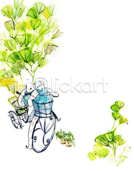 사람없음 PSD 일러스트 곰인형 공백 나무 나뭇잎 백그라운드 식물 오브젝트 인형 잎 자연 자전거 줄기 페인터 화분