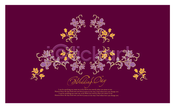 빈티지 사람없음 EPS 카드템플릿 템플릿 결혼 꽃 꽃무늬 꽃백그라운드 식물 청첩장 초대 카드(감사) 틀 프레임
