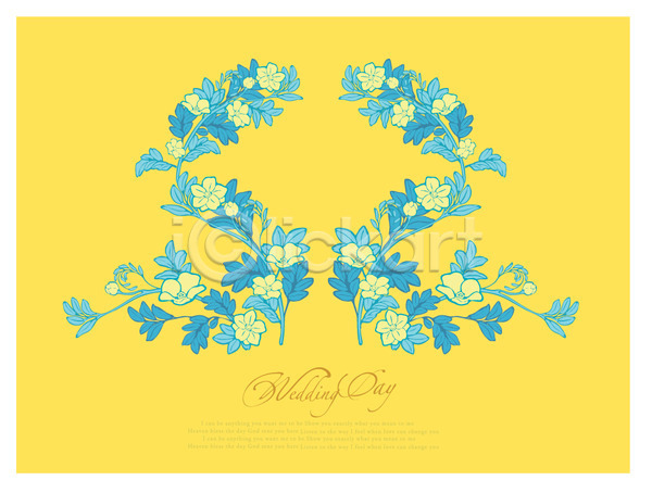 빈티지 사람없음 EPS 카드템플릿 템플릿 결혼 꽃 꽃무늬 식물 장식 청첩장 초대 카드(감사) 틀 프레임