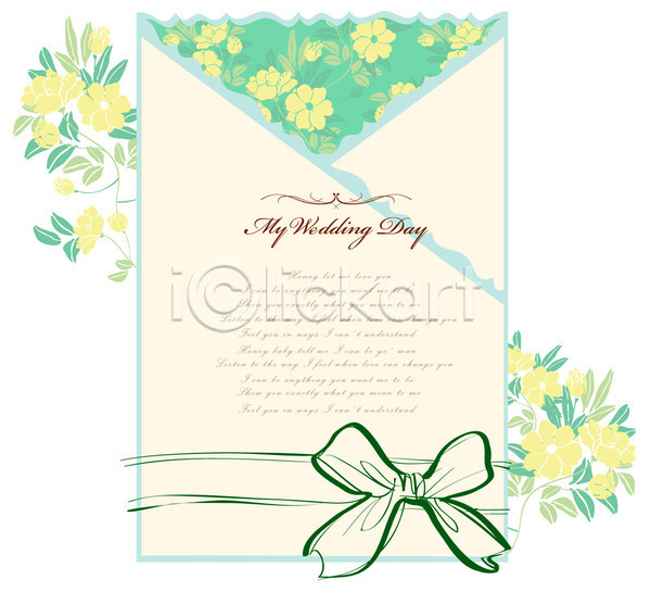 빈티지 EPS 카드템플릿 템플릿 결혼 꽃 꽃무늬 꽃백그라운드 리본 식물 청첩장 초대 카드(감사) 틀 프레임