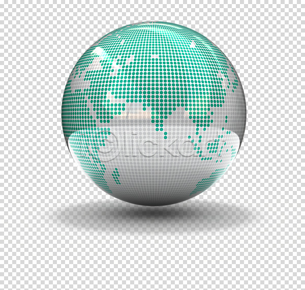 사람없음 3D PNG 입체 편집이미지 3D소스 글로벌 오브젝트 지구 지도 초록색 편집소스