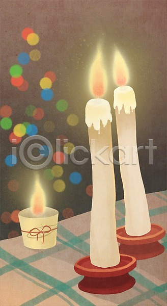 따뜻함 사람없음 PSD 일러스트 기념일 백그라운드 조명 초 촛불 크리스마스 탁자