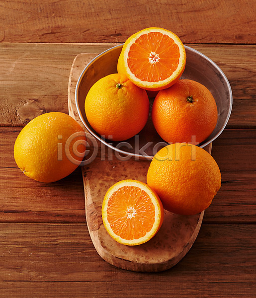 신선 사람없음 JPG 포토 갈색배경 과일 그릇 스튜디오촬영 실내 여러개 오렌지 접시