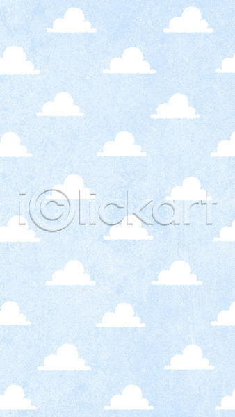 사람없음 AI(파일형식) 일러스트 구름(자연) 백그라운드 패턴 하늘 하늘색