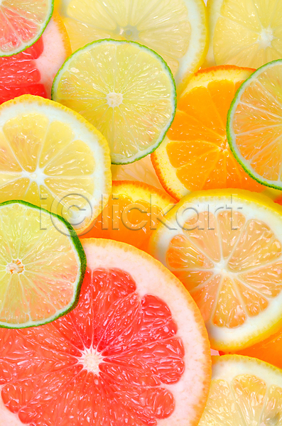 사람없음 JPG 포토 해외이미지 과일 라임 레몬 백그라운드 분홍색 비타민C 슬라이스 오렌지 자몽 해외202004