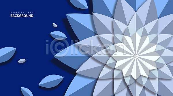 사람없음 AI(파일형식) 일러스트 꽃 꽃잎 백그라운드 파란색 패턴 패턴백그라운드