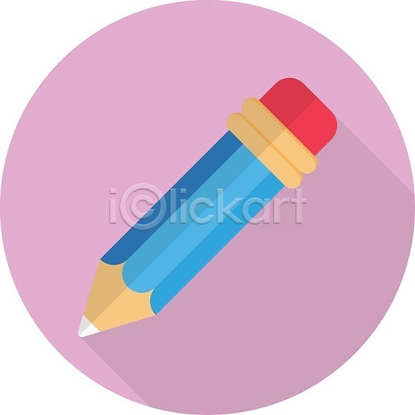 사람없음 EPS 아이콘 해외이미지 색연필 연필