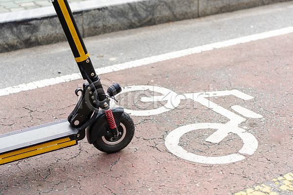 사람없음 JPG 포토 교통안전 모빌리티 야외 자전거도로 전동퀵보드 주간